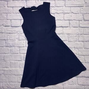 Zara Woman Cutout Back Dress